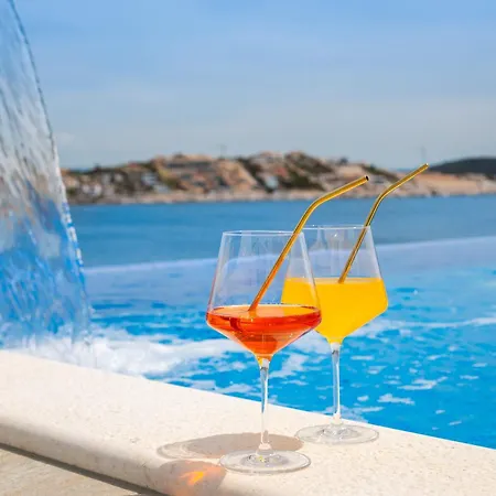 Private Seaside Porat In Ostricka Luka, Kanica, Rogoznica With Pool Villa *