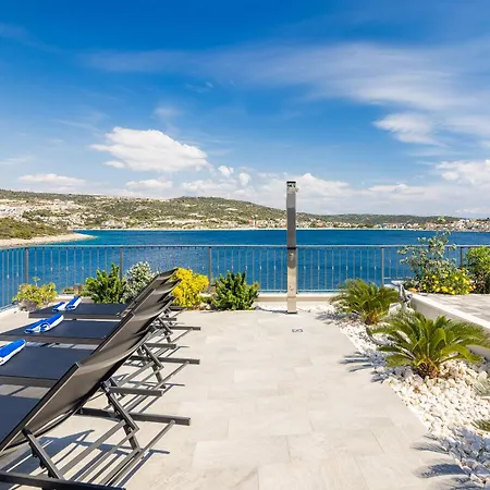 Private Seaside Porat In Ostricka Luka, Kanica, Rogoznica With Pool Villa Zaglavice