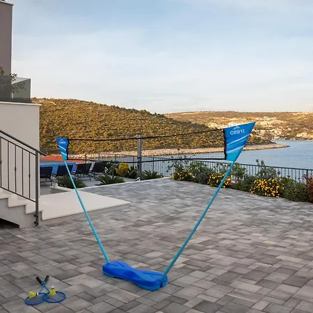 Villa Private Seaside Porat In Ostricka Luka, Kanica, Rogoznica With Pool *