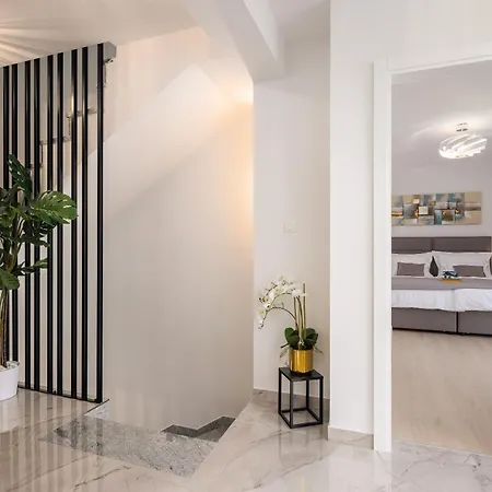 Private Seaside Porat In Ostricka Luka, Kanica, Rogoznica With Pool Villa