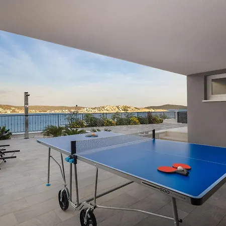 Villa Private Seaside Porat In Ostricka Luka, Kanica, Rogoznica With Pool