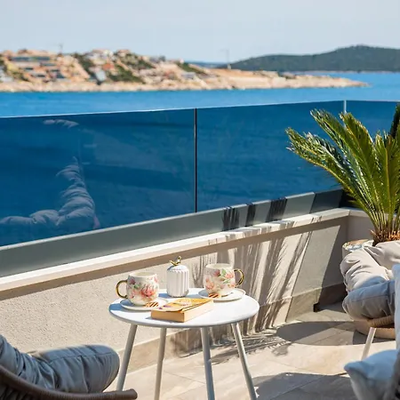 Private Seaside Porat In Ostricka Luka, Kanica, Rogoznica With Pool *