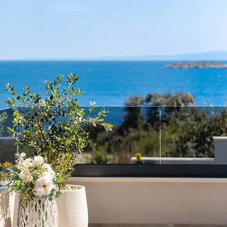 Private Seaside Porat In Ostricka Luka, Kanica, Rogoznica With Pool Villa *