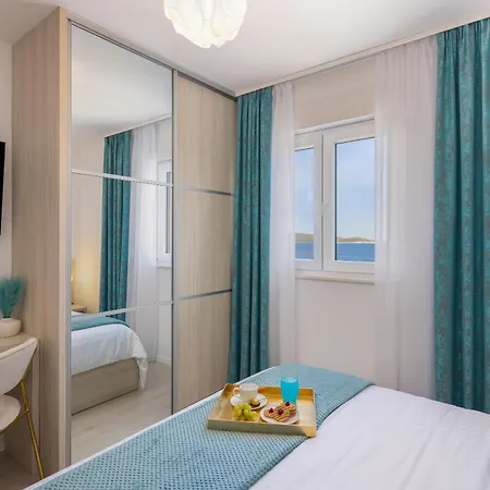 Private Seaside Porat In Ostricka Luka, Kanica, Rogoznica With Pool Villa